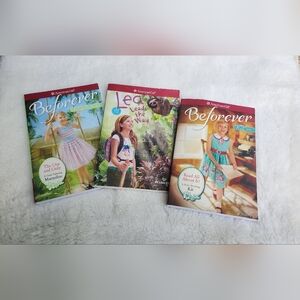 American Girl Beforever Book Trio Lot